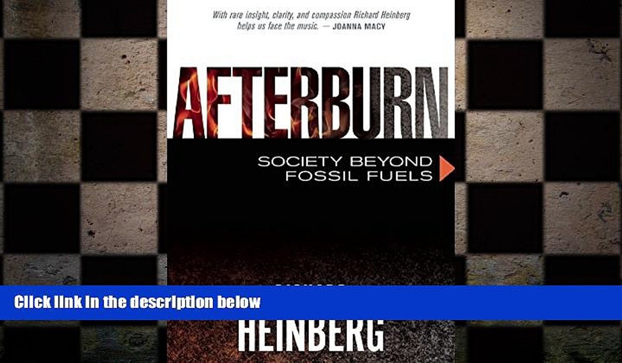 FREE DOWNLOAD  Afterburn: Society Beyond Fossil Fuels READ ONLINE