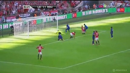 Video herunterladen: Zlatan Ibrahimovic Goal HD - Leicester City 1-2 Manchester United - Community Shield 07.08.2016 HD