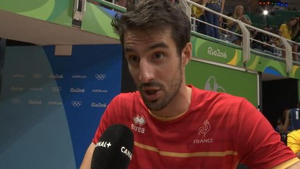 Jeux Olympiques 2016 - Volley-Ball - La réaction de Franck Laffite après France/Italie