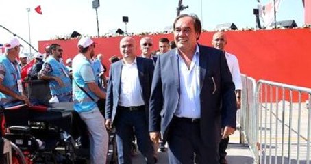 Spor Camiası, Demokrasi ve Şehitler Mitingi için Yenikapı'ya Koştu