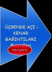 Geometri Formülleri