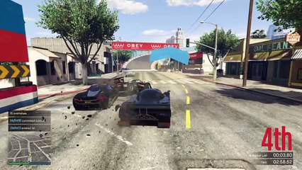 Grand Theft Auto Close Stunt Race