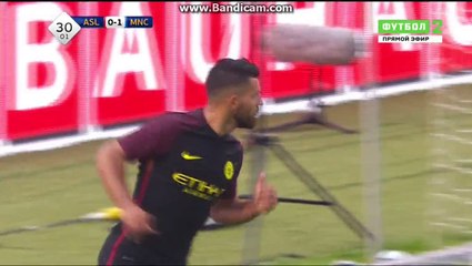 Goal Kun Aguero Arsenal – Manchester City    0:1  (Friendly Match) 07/08/2016