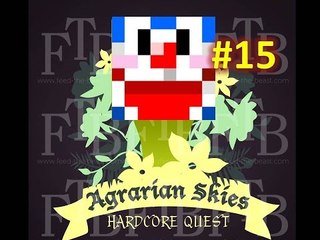[Minecraft] - [Agrarian Skies] w/ Derek, Ryan，Wing Wing #15 點解放唔到箱?