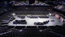 Transformer une salle de basket en piscine olympique pour les sélections olympiques américaines !