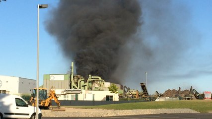 Incendie dans un local de GDE