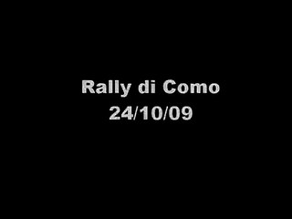 Rally - 28° Trofeo ACI Como 2009