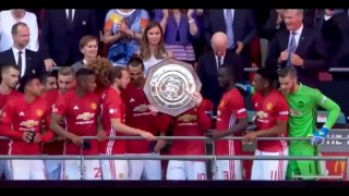 Manchester United Community Shield Celebration FULL