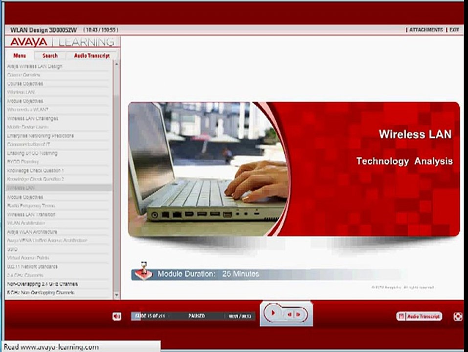 AVAYA WLAN 8100 DESIGN COURSE PART 2