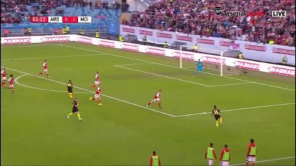 Petr Cech Amazing Save David Silva Shot - Arsenal 1-1 Manchester City - Friendly Match 2016 HD