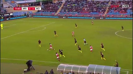 Theo Walcott Goal - Arsenal 2--1 Manchester City - Friendly Match 2016 HD