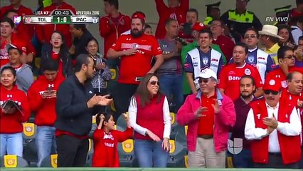 Con sólo 20 segundos jugados, Carlos Esquivel marcó el 1-0 de Toluca ante Pachuca