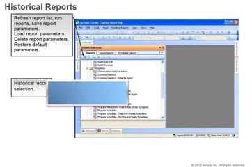Learn Avaya Elite Multi Channel Contact Center Reporting
