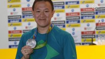 Após medalha, Felipe Wu evita falar em dificuldades e agradece apoio do público