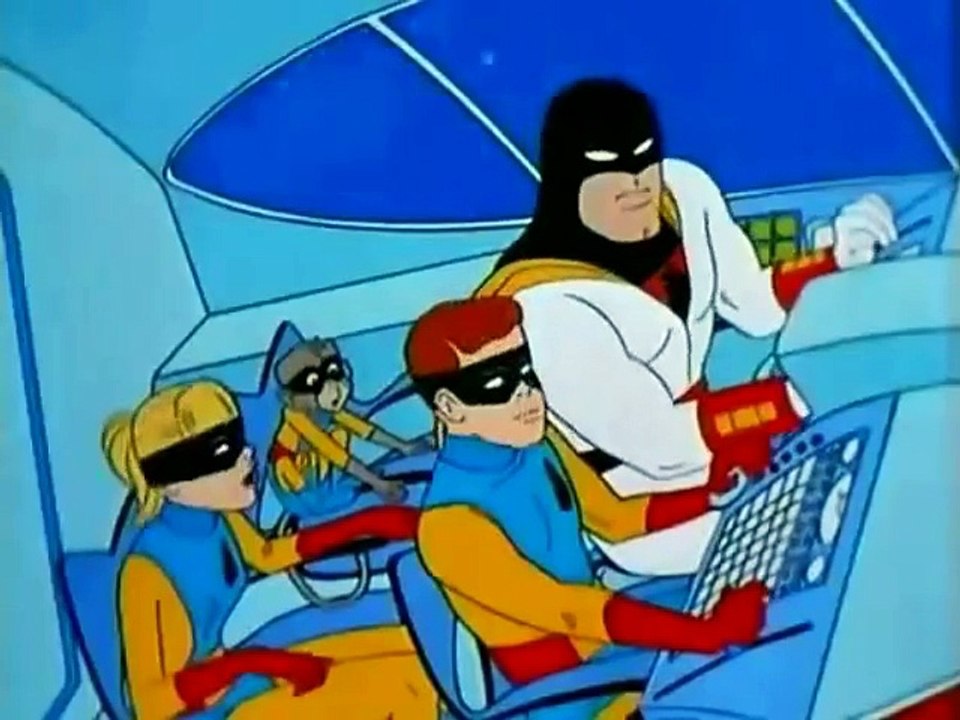 Space Ghost with CBS Color Open