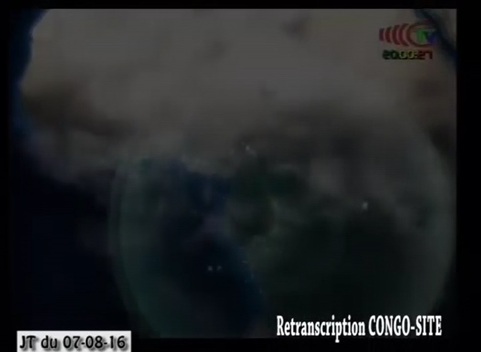Journal de 20h TVCongo du dimanche 07 août 2016 -By Congo-Site