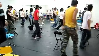 [舞蹈教學]2007/04/15魅力四射舞蹈教室-羅志祥-椅子舞上課實況1