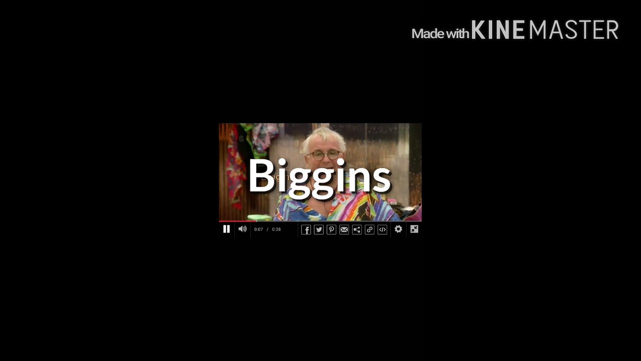 Biggins Video Leaked Celebrity Big Brother