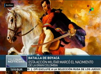 Colombia: se conmemoran 197 años de la batalla de Boyacá