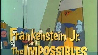 Frankenstein Jr. and The Impossibles Intro - Close with CBS Color Open and HB Box Logo