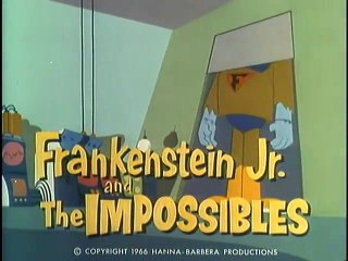 Frankenstein Jr. and The Impossibles Intro - Close with CBS Color Open and HB Box Logo