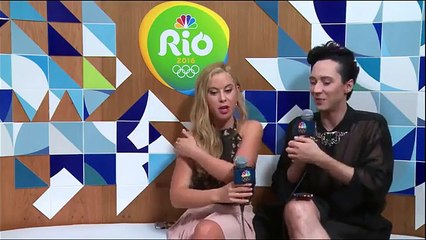 Johnny Weir and Tara Lipinski live on FB from Olympic Rio, 07/08/2016