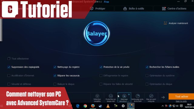 Comment nettoyer son PC avec Advanced System Care ?