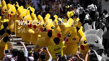 Watch: Pikachus parade down Japan street