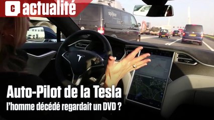 Tesla : la victime du premier accident en pilotage automatique regardait un DVD