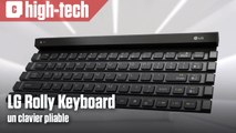 Rolly Keyboard, le clavier pliable selon LG