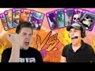 Human vs Skeleton Battle Decks Part 2 ft. EPICLIFEGAMING | CRAZY 1v1 Battle! | Clash Royale