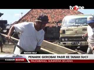 Kisah Penarik Gerobak Pasir Pergi Haji setelah Menabung 29 Tahun
