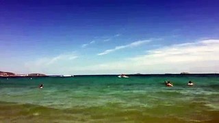 Jetski Alexandra Opiţeanu - Mediterranean Sea, Playa D'en Bossa, Ibiza España