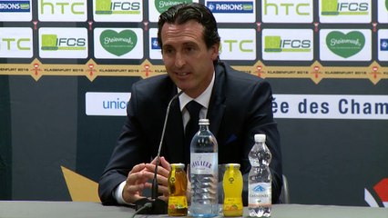 Trophée des Champions - Emery : "Je veux beaucoup d'ambition"
