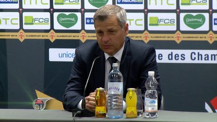 Trophée des Champions - Genesio : "Je suis déçu par certaines attitudes"