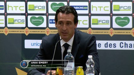 Trophée des Champions - Emery : "Un résultat mérité"