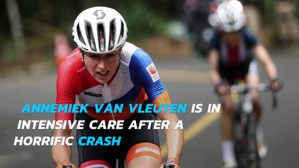 Rio 2016: cyclist Annemiek Van Vleuten in intensive care after horrific crash