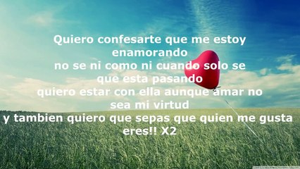 Quiero confesarte que te quiero - Rap Romantico