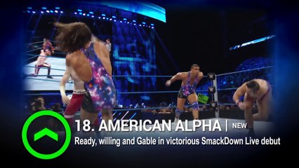 Sasha Banks slides on WWE Power Rankings- Aug. 6, 2016