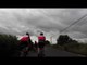 Lucky Cyclists Have Near Miss Incident With Overtaking Car