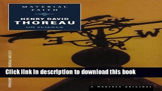 Ebook Material Faith: Thoreau on Science Free Online