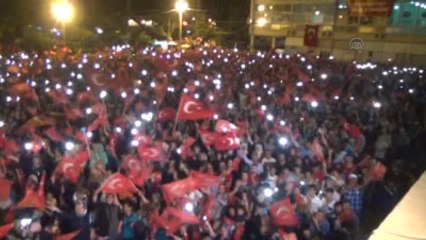 Demokrasi ve Şehitler Mitingi - TBMM Başkanvekili Aydın