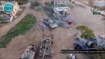 281_Syrian-War-amazing-drone-footage---T-72-in-attack_z【空撮ドローン】_drone