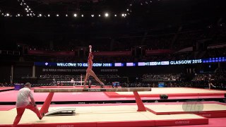 DICK Marisa (TTO) - 2015 Artistic Worlds - Qualifications Balance Beam