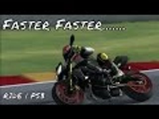 RIDE PS3 Gameplay - Time Trial - Road America Triumph Street Triple