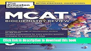 Books MCAT Biochemistry Review Full Online