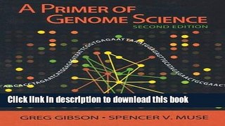 [Read PDF] A Primer of Genome Science Ebook Free