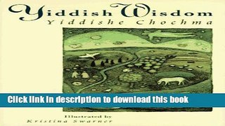 Ebook Yiddish Wisdom Free Download