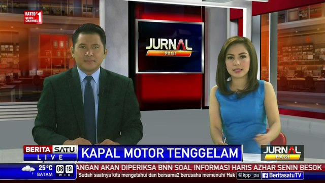 Kapal Motor Tenggelam di Selat Buton Menewaskan 6 Orang