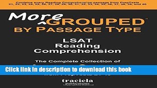 Books More Grouped by Passage Type: LSAT Reading Comprehension Full Online